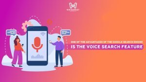 One of the advantages of the Google search engine is the voice search feature