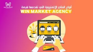 أنواع المتاجر الإلكترونية التي تقدمها شركة (Win Market Agency)